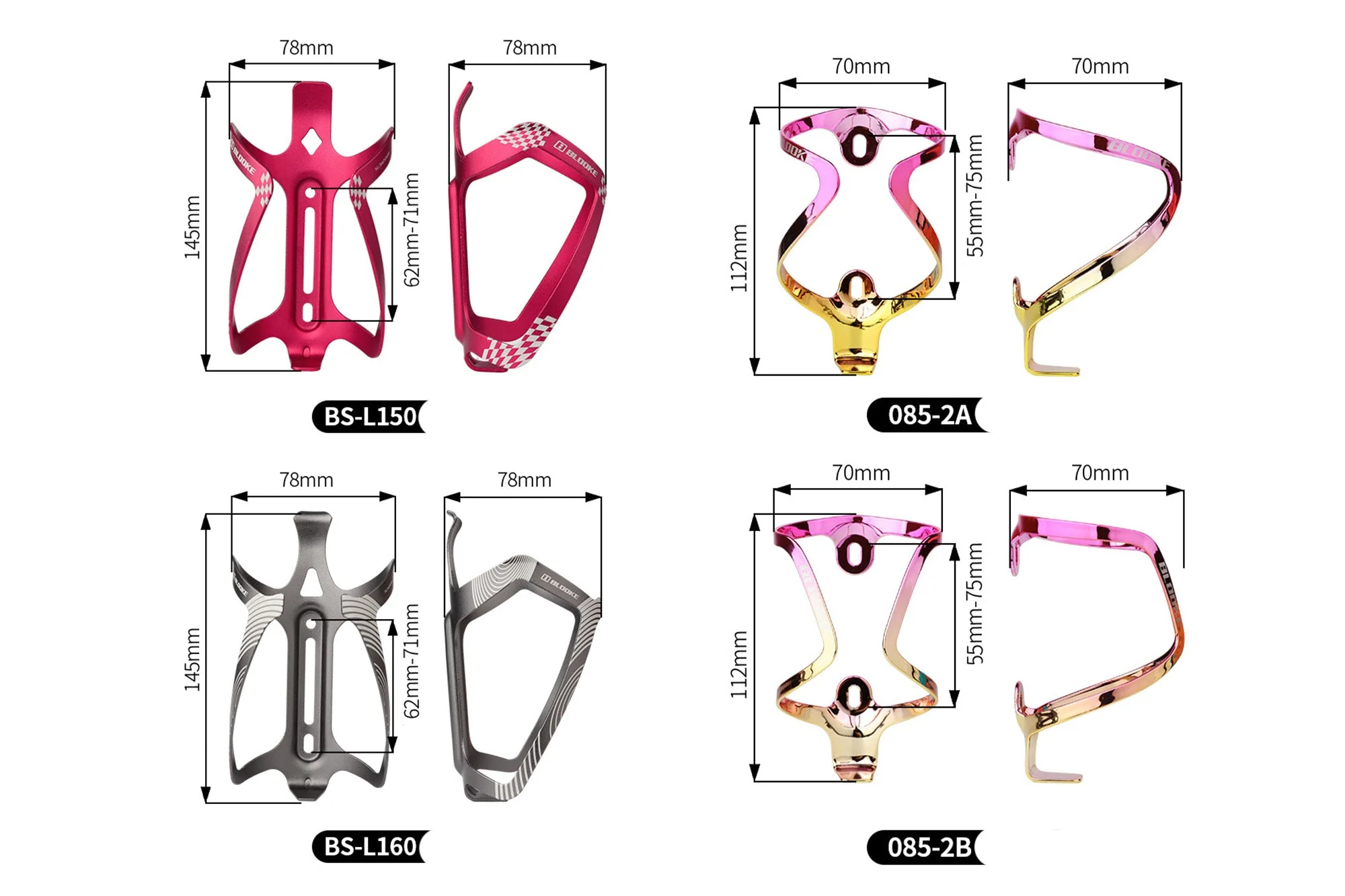 Aluminum Water Bottle Cage - Image 2