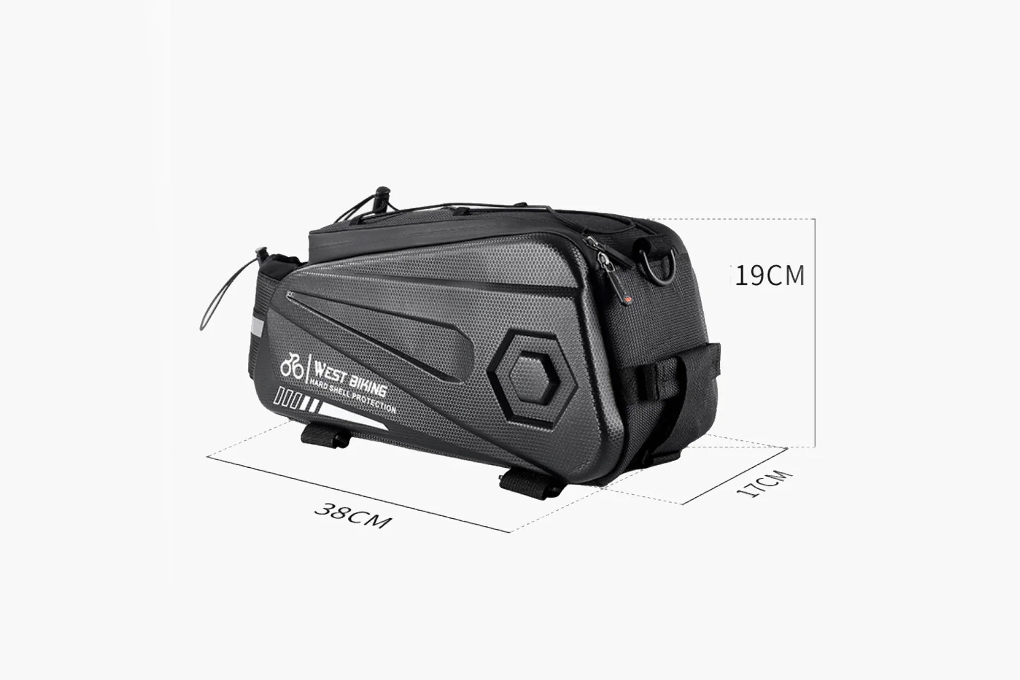 Hard Shell Bike Pannier - Image 2